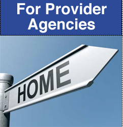 Go to Provider Agencies section