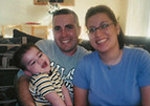 Eric, dad Robert, mom Karla for  A Dallas Cowboy story